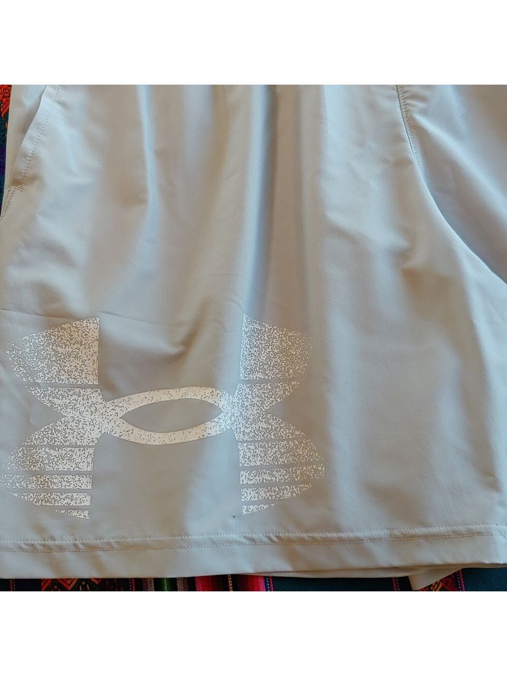 Under Armour Men's Athletic Graphic Shorts Light Grey size XL NWT - Picture 5 of 16